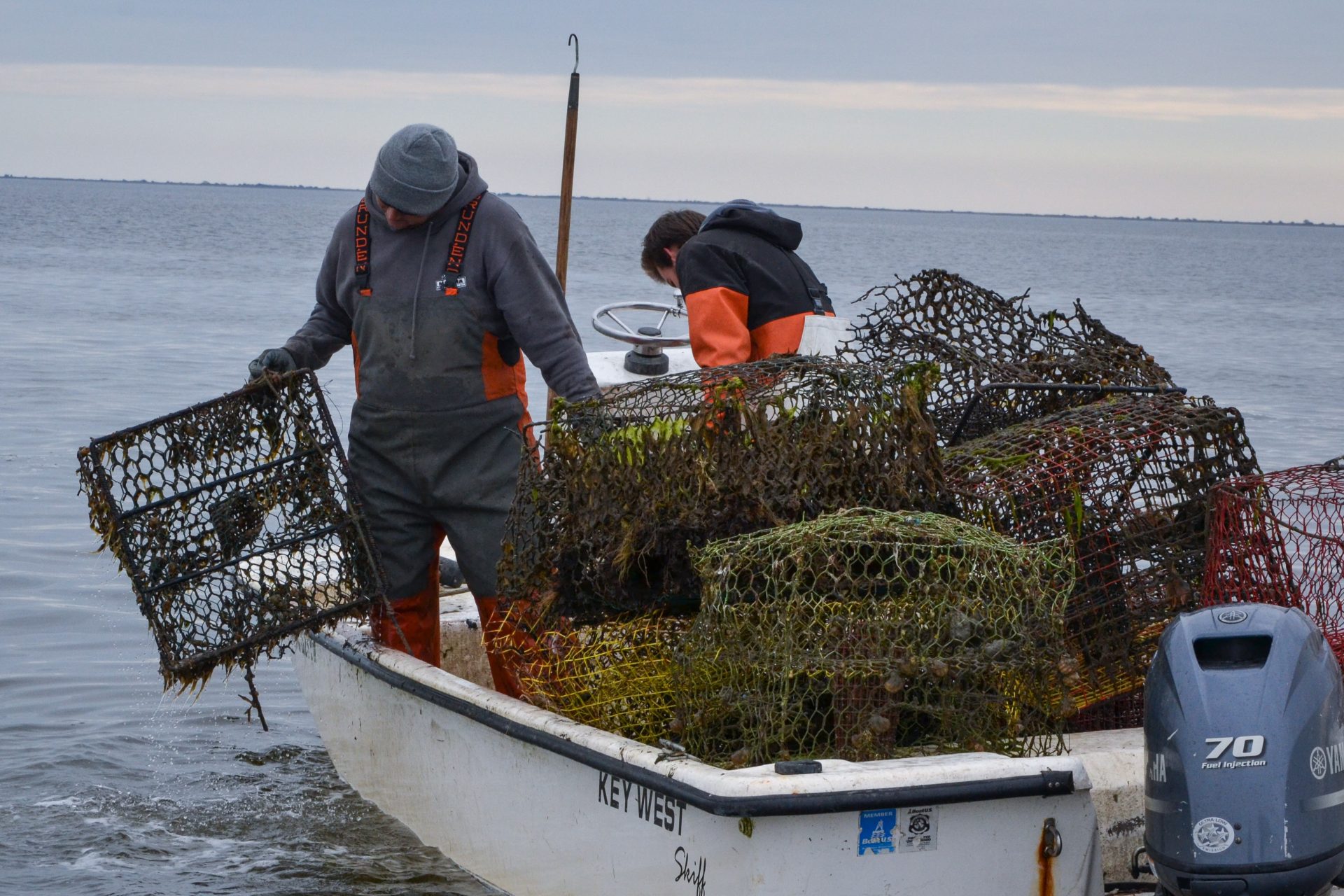 Retrieving ghost crab pots from the North Carolina coast - Restore ...